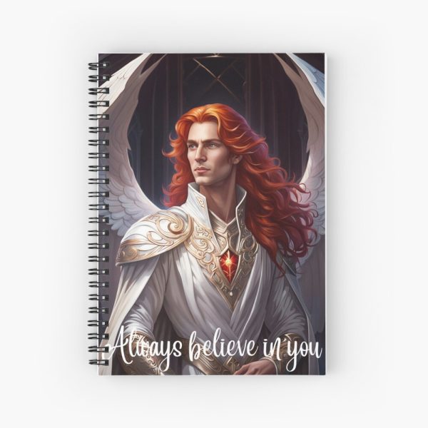 'Always Believe in You' Angel Notebook - Image 2